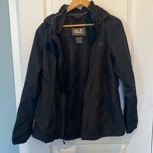 Black Rain Jacket from Jack Wolfskin